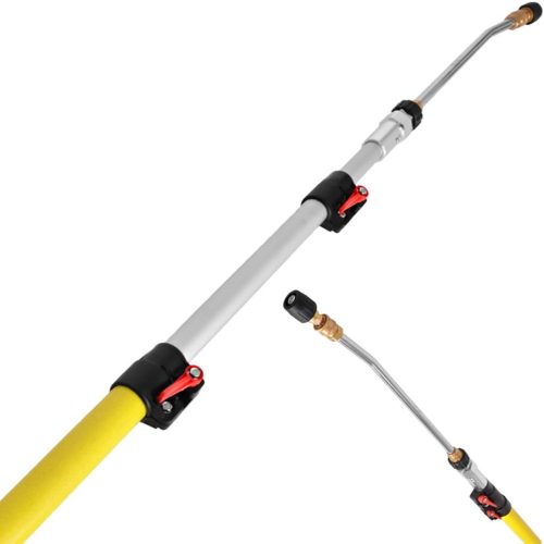 Tető és ereszcsatorna tisztító csomag 5,5 méteres teleszkópos lándzsával Karcher EasyLock cstlakozással HD és HDS mosókhoz