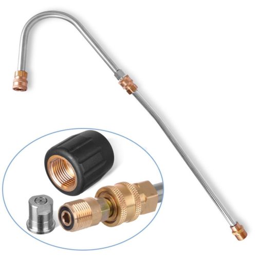 Tető és ereszcsatorna tisztító csomag 5,5 méteres teleszkópos lándzsával Karcher EasyLock cstlakozással HD és HDS mosókhoz