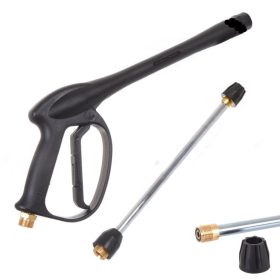   PG02 pisztoly 700 mm-es lándzsával (fúvóka rögzítő anyával - fúvóka nélkül szállítva) - M22x1.5 menetes tömlő csatlakozással