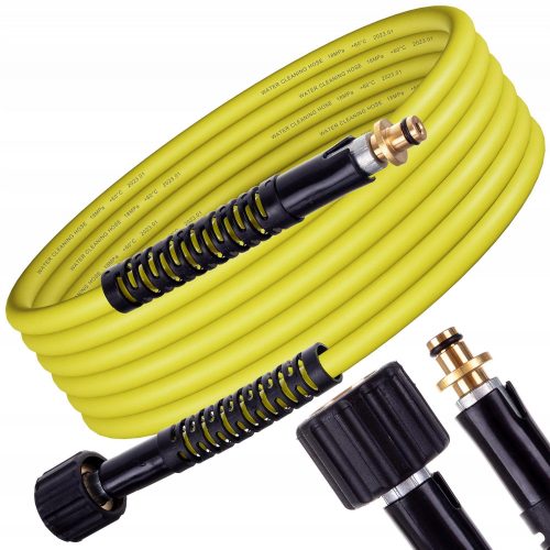 10 méteres Basic+ magasnyomású tömlő Karcher K2-K7 és HD mosókhoz, M22 - régi tipusú sasszeges dugó csatlakozóval (200Bar, 60°C)