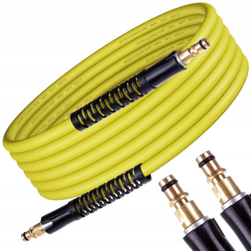 25 méteres Basic+ tömlő KARCHER K2 K3 K4 K5 K6 K7 magasnyomású mosókhoz (új tipúsú click-click csatlakozással)