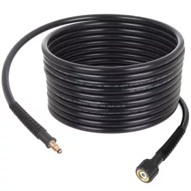   Magasnyomású tömlő 1/2" menettel, 5m hosszú, nylonfonatos erősítéssel, kompatibilis Nilfisk, Stihl és Husqvarna magasnyomású mosókkal