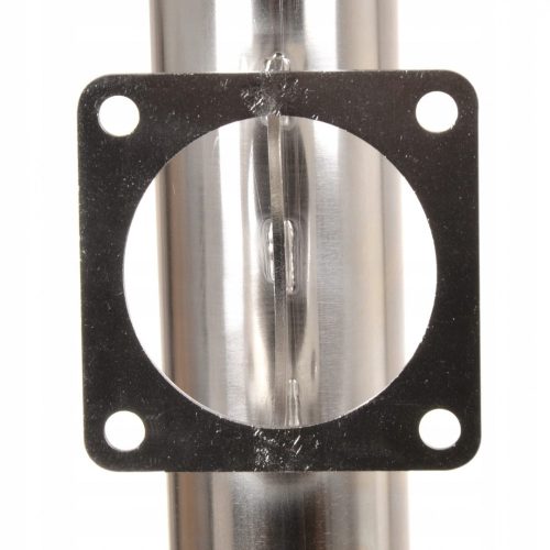 Professzionális Rozsdamentes Acél Fali Lándzsaállvány Permetező Pisztolyhoz - 60 cm Magasság, 5,5 cm Belső Átmérő