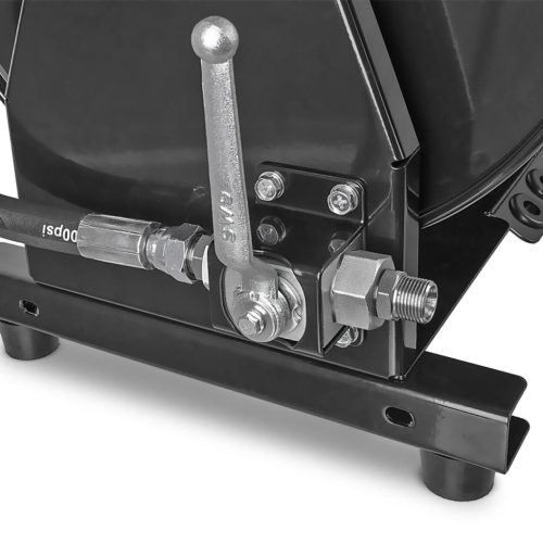 Kézi tömlődob 3/8"F - 3/8"M menettel, Karcher, Kranzle, Wap, Nilfisk magasnyomású mosókhoz - akár 90 méter tömlőhöz (max. 250 bar, 60°C)