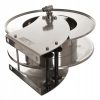 RAMEX AV 800 400 automata tömlődob 15 m-es magasnyomású tömlőkhöz- 1/2" menetes csatlakozással - INOX AISI 304