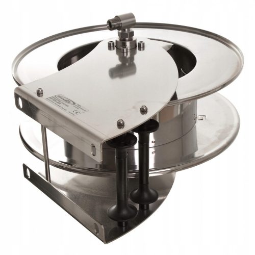 RAMEX AV 800 400 automata tömlődob 15 m-es magasnyomású tömlőkhöz- 1/2" menetes csatlakozással - INOX AISI 304