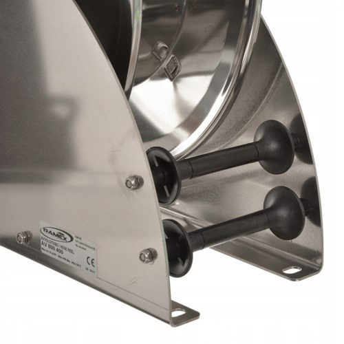 RAMEX AV 800 400 automata tömlődob 15 m-es magasnyomású tömlőkhöz- 1/2" menetes csatlakozással - INOX AISI 304