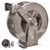 Ramex automata rozsdamentes acél tömlődob 20m, 1/2" csatlakozóval, 400 bar nyomásig INOX AISI 30