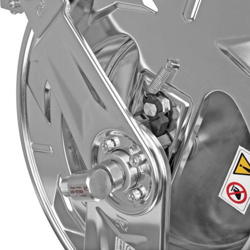 RAMEX HR 3500 400 automata tömlődob 35 m-es magasnyomású tömlőkhöz, 1/2" csatlakozással- INOX AISI 304