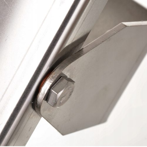 INOX forgókar, tartókonzol RAMEX 15 méteres tömlődobok falra vagy mennyezetre rögzítéséhez