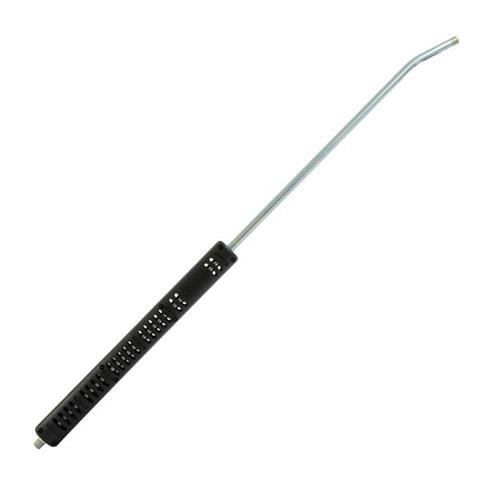 Hajlított lándzsa 15° 900 mm, horganyzott acél, 1/4"-os menetes csatlakozással