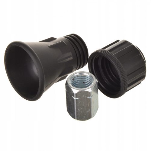 Gumi fúvóka védőburkolat 1/4" kétoldali belső menettel érintésmentes autómosásához – Kranzle magasnyomású mosókhoz (26.002 cikkszám kiváltására)