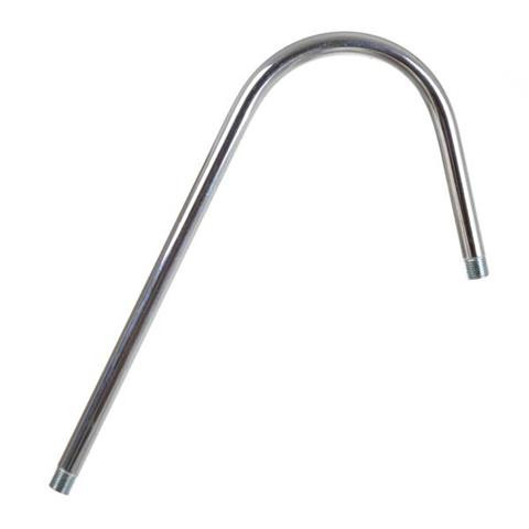 Hajlékony Cső Lefolyóhoz, Cinkbevonattal, 1/4" Belső Menet - 1/4" Belső Menet