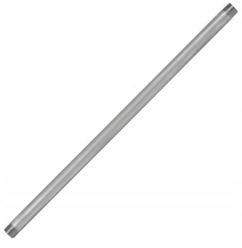 Cinkbevonatos Egyenes Lándzsacső 1/4" Menet, 340 mm, 34c