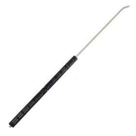   15°-os hajlított végű lándzsa HW 1200 mm, rozsdamentes acélból 1/4" menetes csatlakozással