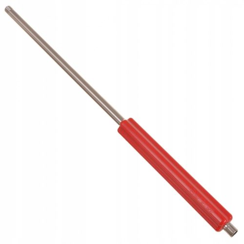 INOX P.A AL-F 500 mm Rozsdamentes Rövid Lándzsa 1/4" Menettel - Piros