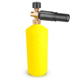   Sárgaréz habosító lándzsa magasnyomású mosókhoz - sárga (1 literes, 1,25 mm fúvóka, 1/4" belső menet)