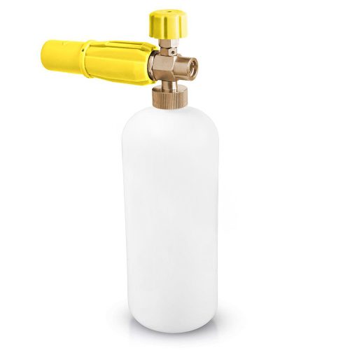 Professzionális EasySNOW habfúvóka 1 literes tartállyal (1/4" belső menet, 1,25 mm fúvóka, sárga)