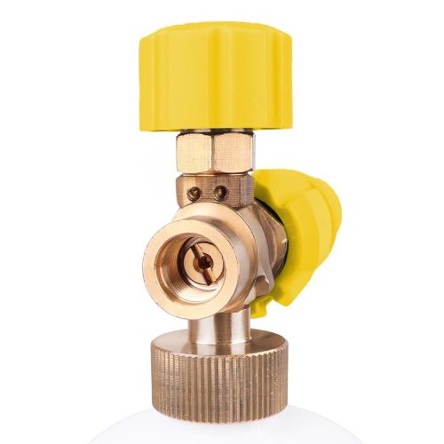 Professzionális EasySNOW habfúvóka 1 literes tartállyal (1/4" belső menet, 1,25 mm fúvóka, sárga)