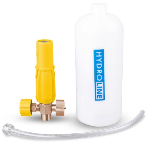 Professzionális EasySNOW habfúvóka 1 literes tartállyal (1/4" belső menet, 1,25 mm fúvóka, sárga)