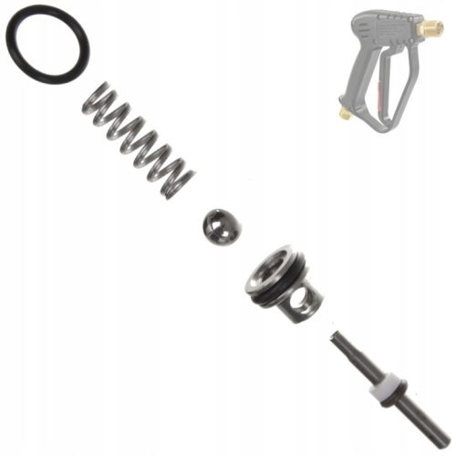 HPG03 szelepjavító készlet magasnyomású pisztolyhoz (pisztolyszelep tömítések, rugó, golyó)
