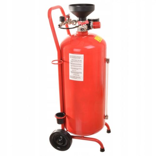 Pneumatikus habosító 24L, kompresszor csatlakozással, autómosókhoz és ipari felhasználásra