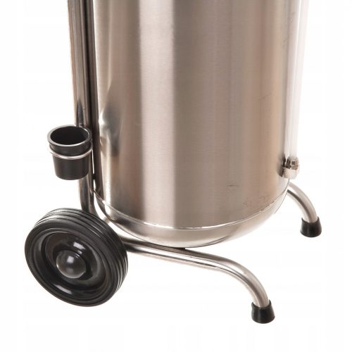 Rozsdamentes habosító tartály 24L – AISI 304 – Pneumatikus habgenerátor