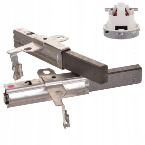 EREDETI KÄRCHER Puzzi és HILTI VC Szénkefe Szett - Kompatibilis Modell: PUZZI 8/1 NT 14/1, 25/1, 35/1, 40/1, 45/1, 55/1, FLEX s47, HILTI VC20, VC40 - Specifikációk: Hossz 50,0 mm, Szélesség 10,0 mm, Magasság 12,5 mm