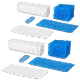   2x HEPA szűrőkészlet THOMAS Genius Twin TT T2 T1 ORCA Aquawash porszívókhoz (Thomas 787203 cikkszám kiváltására) Helper Genius Hygiene