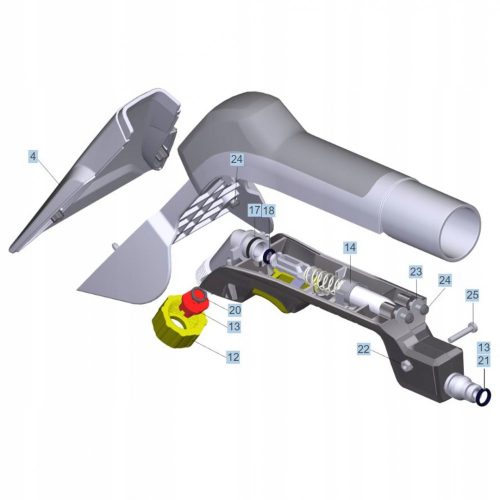 Eredeti kárpitfej Karcher Puzzi szőnyegtisztító gépekhez (4.130-063.0) 