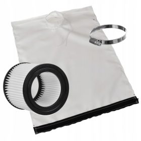   Mosható, újra felhasználható zipzáras porzsák és mosható szűrő NILFISK Buddy II 12 18 porszívókhoz