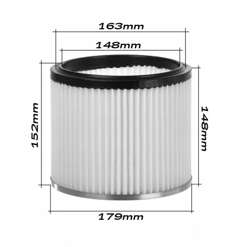 Graphite 59G607 porszívózsák szett (10 db) mosható szűrővel