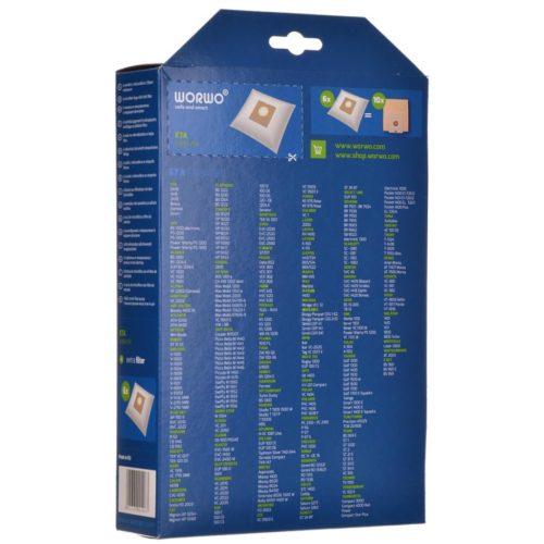 24x mikroszálas porzsák és 4x szűrő SENCOR SVC 45 GR WH RD BL BK SVC45RD SVC45BL SVC45GR SVC45BK porszívókhoz