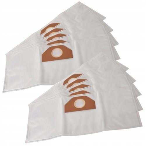 Szintetikus mikroszálas porzsákok Karcher MV3 WD3 porszívókhoz - 10 db (6.959-130.0 cikkszám kiváltására)