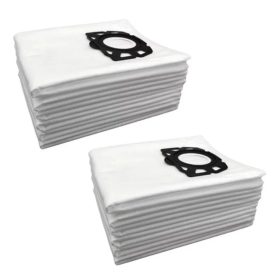   10 db-os prémium mikroszálas porzsák készlet Karcher WD4, WD5, WD6, MV4, MV5, MV6 porszívókhoz - 2.863-006.0 kiváltására