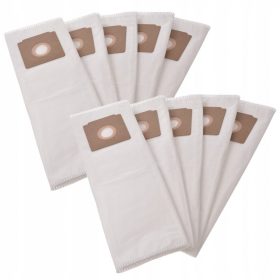   10 db szintetikus mikroszálas porzsák Nilfisk Multi 20/20CR/20 INOX/20T 20 Literes porszívókhoz