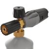 FoamPro habosító Karcher HD HDS magasnyomású mosókhoz, M22x1.5 ServoPress kompatibilis hosszú anyával, 1 literes tartállyal