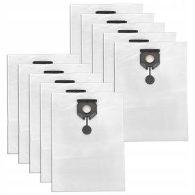   10 db szintetikus porzsák Karcher NT 30/1 TACT, 40/1 TACT, 50/1 TACT porszívókhoz (2.889-154.0 / 2.889-155.0 cikkszámok kiváltására)