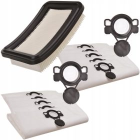   10 db porzsák 1 db szűrő szett FLEX, NILFISK, STIHL porszívókhoz