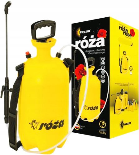 Kwazar Rózsa 6L Kézi Kerti Permetező
