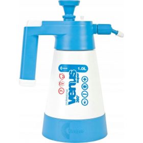   KWAZAR VENUS Super PRO+ Kézi Permetező, 1 Liter, Állítható Permetezési Szög, Kémiailag Ellenálló Műanyag Tartály