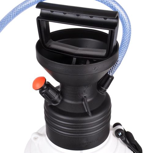 Hidronetikus tartály fúrógépekhez, lyukfűrészekhez, víznyomásos tartály, permetező Hydra Super 9L KWAZAR (nyomástartály)