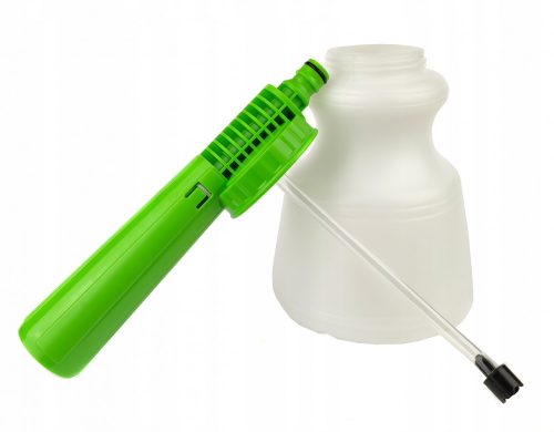 Alacsony nyomású habosító és permetező pisztoly, 900 ml tartállyal, kerti tömlő csatlakozóval (hagyományos csapról üzemeltethető)