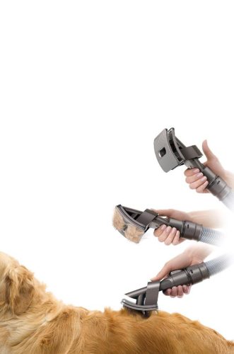 Állatszőr eltávolító készlet Dyson porszívókhoz, teleszkópos csővel és PET Groom szívófejjel
