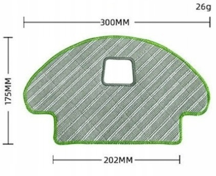 Felmosó kendő iRobot Roomba Combo R111840 R113840 sorozatú robotporszívókhoz