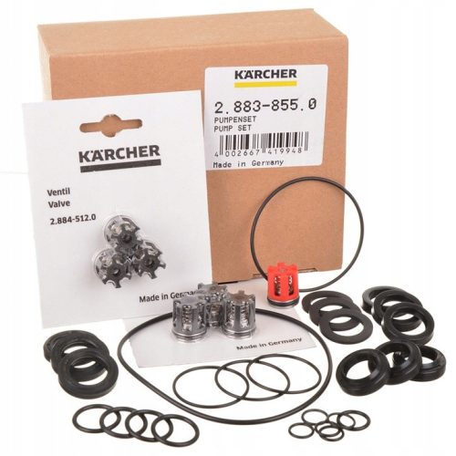  Szivattyú javítókészlet KARCHER HDS 895, 790ci, 797ci magasnyomású mosókhoz (2.883-855.0) 18 mm-es dugattyúkhoz