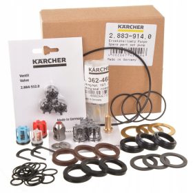   Szivattyú fej javítókészlet Karcher HDS 1195, 1295, 1150 sorozatú magasnyomású mosóhoz (2.883-914.0) 22 mm-es dugattyúhoz
