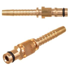   Tömlőszerelvény DN6 magasnyomású tömlőkhöz Karcher K sorozatú Click Connect csatlakozású magasnyomású mosókhoz - 1 db