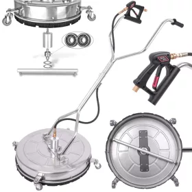   T-RACER Ipari Felülettisztító Kefe Kockakőhöz és Térkőhöz 24" (61 cm) – Max. 275 bar