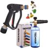 Habosító és pisztoly fúvóka készlettel Karcher K2-K7 magasnyomású mosókhoz (Click rendszerű tömlőcsatlakozással)